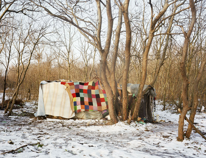 Shelter: Calais, Frankrijk, februari 2009
