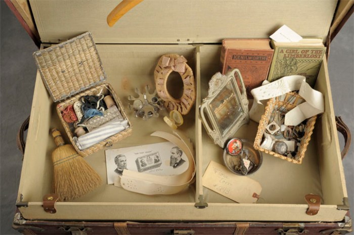 Willard Asylum Suitcases: Flora T. ©2012 Jon Crispin ALL RIGHTS RESERVED