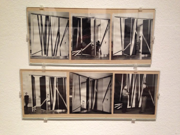 Oude foto's van de panelen