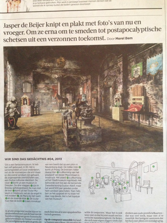 Wir sind das Gedächtnis #04, 2013 © Jasper de Beijer / courtesy Nouvelles Images