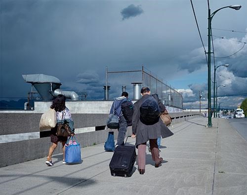 © Jeff Wall, Overpass, 2001, courtesy van de kunstenaar