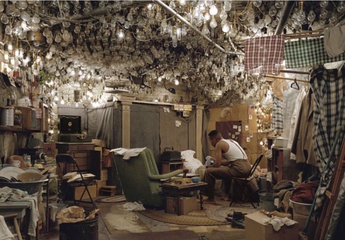© Jeff Wall: After ‘Invisible Man’ by Ralph Ellison, The Prologue, 1999