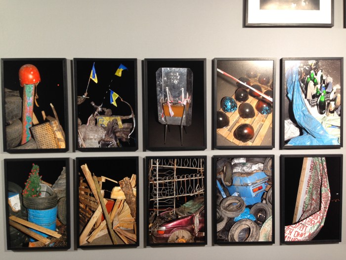 © Kirill Golovchenko: Maidan, Under Construction, Oekraïne, 2014