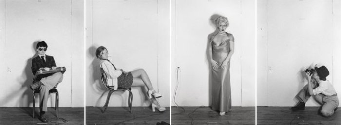 Cindy Sherman, 1976, uit de serie “Bus Riders” and “Murder Mystery People”