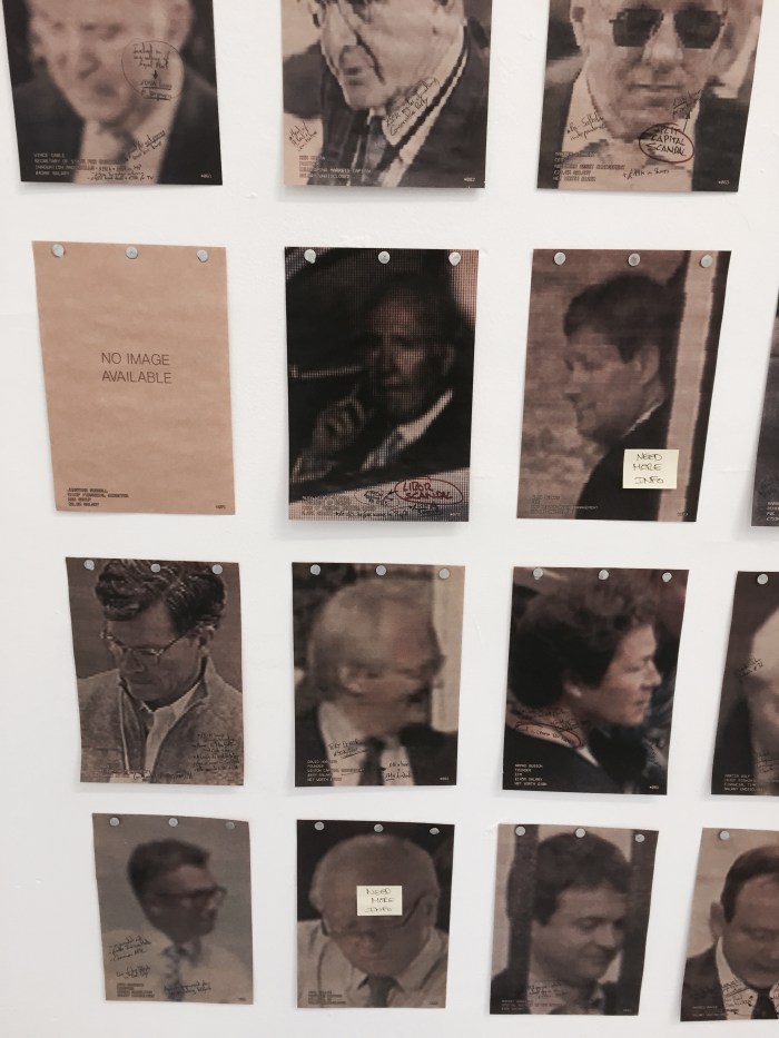 Daniel Mayritt: You haven't seen their faces (detail), 2013